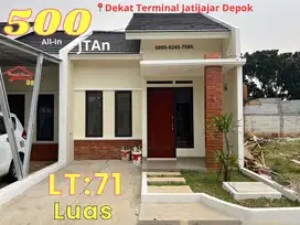 Rumah Cantik Strategis Nyaman Luas Selangkah Ke Terminal Jatijajar