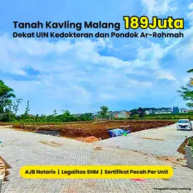 Tanah Kota Malang 5 Menit Universitas Brawijaya cocok untuk Kos