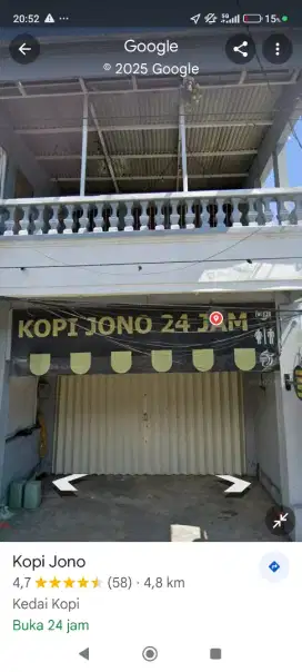 Jual ruko 2 lantai. Bangunan bagus bebas banjir