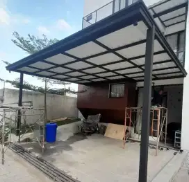 Kanopi twinwall minimalis 102