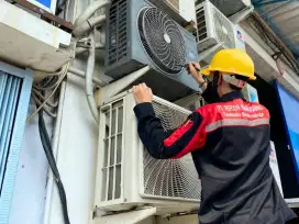 Jasa service ac, kulkas, mesin cuci, pompa air, dan bongkar pasang ac