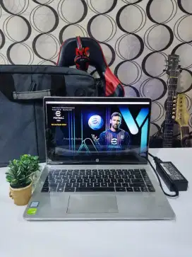 HP 14 bf126TX Core i7 RAM 8GB SSD 256GB Dual VGA Nvidia Siap Pakai