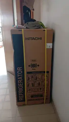 KULKAS BARU MERK HITACHI PREMIUM GREY HR1S5164M.