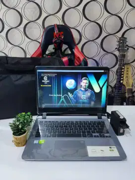 Asus Vivobook X407UF GEN 8 RAM 8GB SSD Dual VGA Nvidia Siap Editing