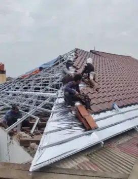 Jasa tukang perbaikan atap bocar talang air Renovasi rumah cat