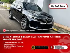 [ KM ANTIK 8RB ] BMW X1 X 1 sDrive 1.8i XLine LCi AT Hitam 2023/2024