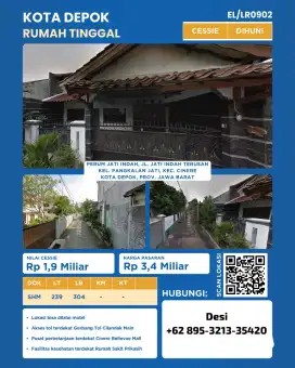 CESSIE RUMAH TINGGAL PERUM JATI INDAH, KOTA DEPOK, JAWA BARAT