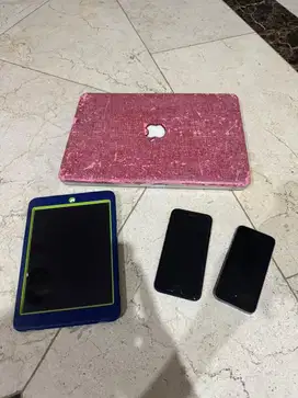 Iphone 7,ipon 5s, ipad mini2,macbook pro 13”
