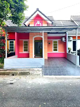 DISEWAKAN Rumah Cluster People’s Park, Perum Resinda, Karawang