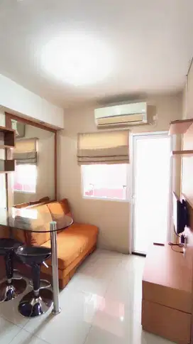 Jual murah apartemen green PRAMUKA 2kmr furnish nego