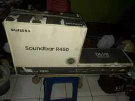 SAMSUNG SOUNDBAR SUBWOFEER HW-R450 BLUETOOTH SPEAKER 320WATT FULLSET