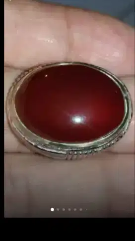Jual Batu Cincin Pigeon Red GARNET Big Crystal Keren