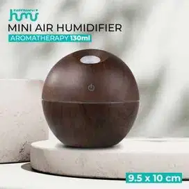 Humidifier Mini Ultrasonic Aroma Diffuser Wood 130ml
