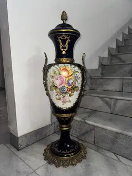 Guci limoges france antik tinggi 100cm mewah