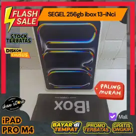 ipad pro m4 13-iNci 256gb wifi only new iBox termurah