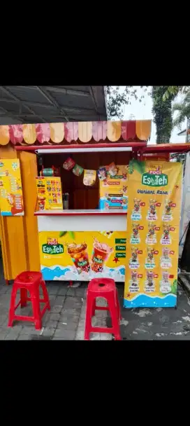 Jaga Booth Teh poci Ciskul