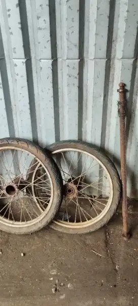 Roda gerobak motor