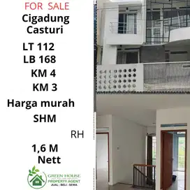 Rumah 2 Lantai Siap Huni di Cigadung Casturi Bandung