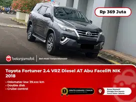 [ LOW KM ] Toyota Fortuner 2.4 VRZ Diesel AT Facelift Doubledisk 2018