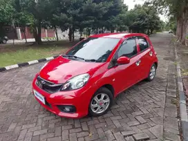 DP MURAH Honda Brio Satya 1.2 E Bensin Matic 2018 Merah RX