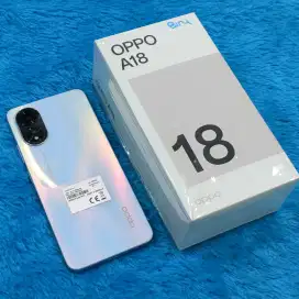 MULUSS ISTIMEWA OPPO A18 4/128 FULSET SEGEL ORIGINAL NORMAL