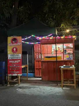 DIJUAL BOOTH CONTAINER