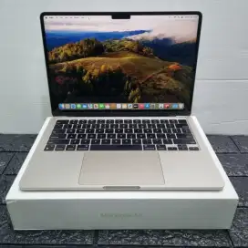 Macbook Air M3 512/24GB resmi IBOX cc 1 BH 100% garansi utuh 1thn
