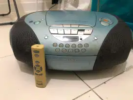 SONY tape radio CD player (CD player tdk berfungsi)