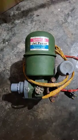 Pompa air shimitsu seken kondisi 75% masih layak pakai