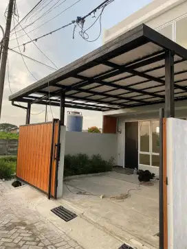 Kanopi baja ringan atap rumah