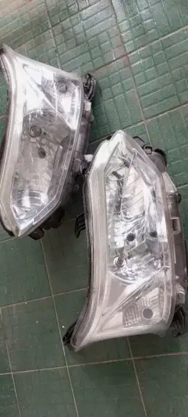 Avanza Xenia bemper headlamp liner fender frame headunit