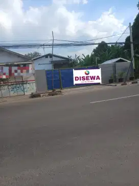 Di Sewakan Gudang Bangunan Baru di Pinggir Jalan Raya Cileungsi
