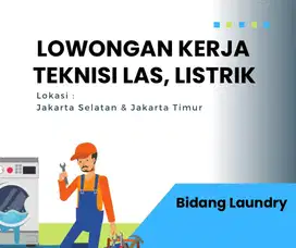 LOWONGAN KERJA TEKNISI LAS / LISTRIK
