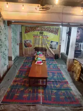 dijual satu set gerobak angkringan berikut tempat nya