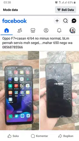 Oppo F7+casan 4/64