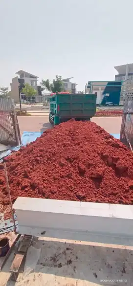 Jual tanah merah tanah urug an