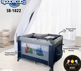 Tempat tidur bayi space baby