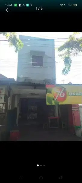 Di sewakan ruko mungil di jalan raya