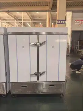 Mesin Steamer Penanak Nasi 24 Tray/ Loyang