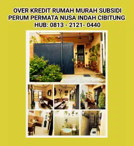 OVER KREDIT RUMAH MURAH SUBSIDI,FULL RENOV ,198 JT NEGO DITEMPAT