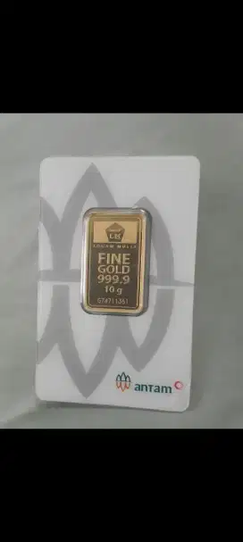 Dijual logam mulia certified 10 gr
