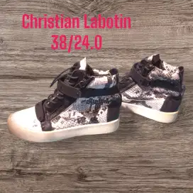 Jual sepatu christian Labotin brand italy
