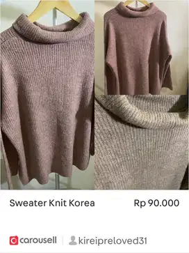 Atasan Knit Wanita