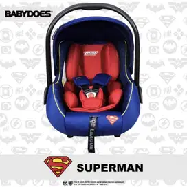 Babydoes Infant Carrier Carseat Justice League / Kursi Mobil Anak Bayi