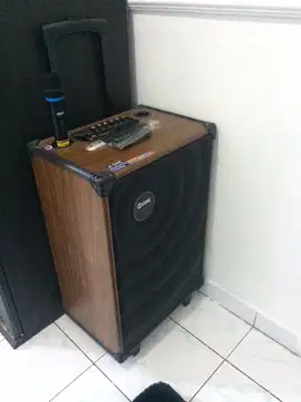 Speaker karaoke lengkap