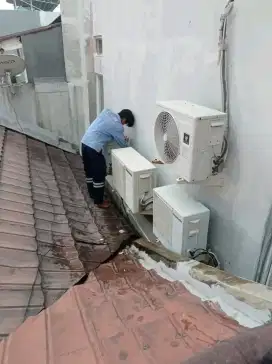 Jasa pasang ac perbaikan AC service kulkas mesin cuci pompa air