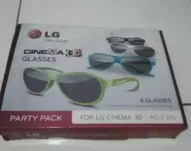 Jual cepat kacamata LG Cinema 3D Glasses