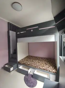 Tempat tidur tingkat CASTM sesuai kebutuhan