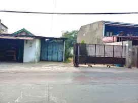 Dijual tanah, toko, rumah di pinggir Jalan Raya Bekasi Hitung tanah sj