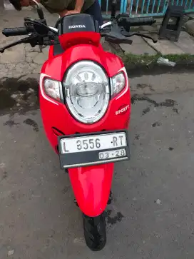 Honda Scoopy sporty 2018 tgn 1 dr baru PJK baru mesin segell deler lkp
